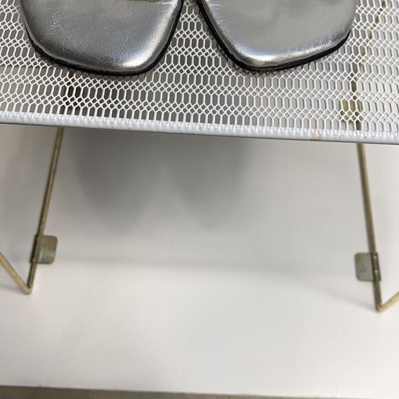 Stuart Weitzman SPELLBOUND Crystal Rhinestone Clear Sandals Lucite‎ Heel 7.5AA - Picture 8 of 15